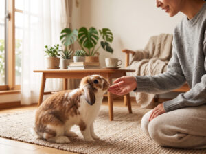 【うさぎコラム】絆が深まる！ストレスフリーなお世話とおうちケアのコツ